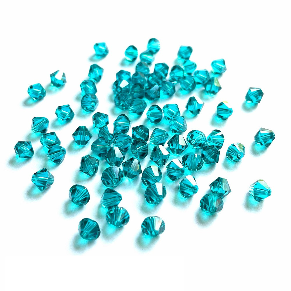 Swarovski 5328 3mm Blue Zircon Bead | Rainbows Of Light