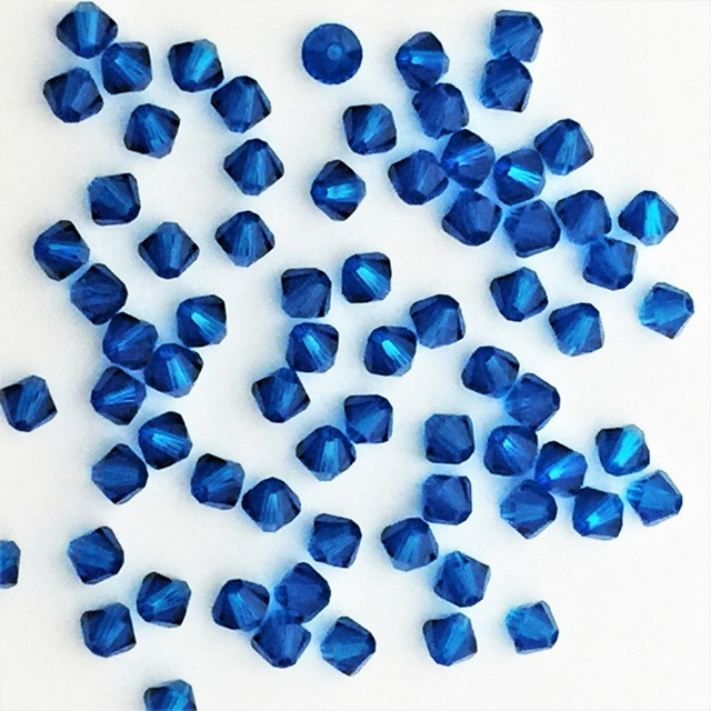 Swarovski 5301 3mm Capri Blue Bead Rainbows Of Light