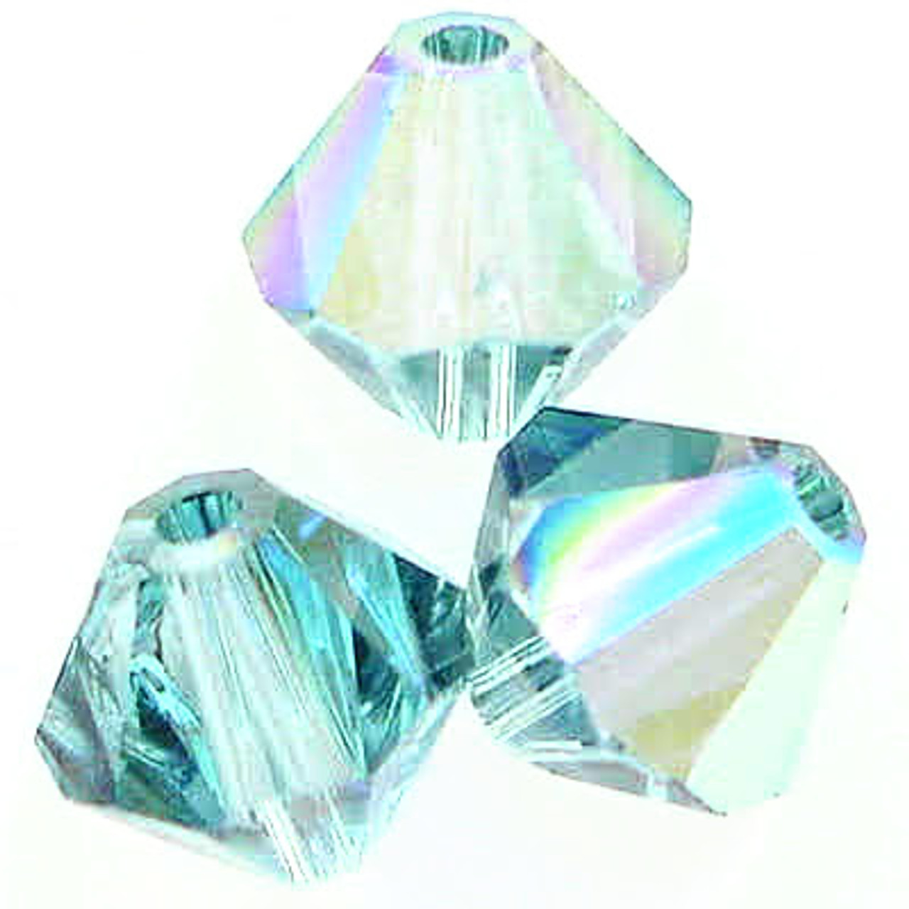 SWAROVSKI Crystal Beads | 5MM BICONE AB | 5301 | 6 pieces