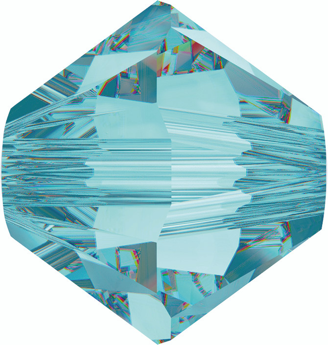Swarovski 5328 6mm Light Turquoise Bead | Rainbows Of Light