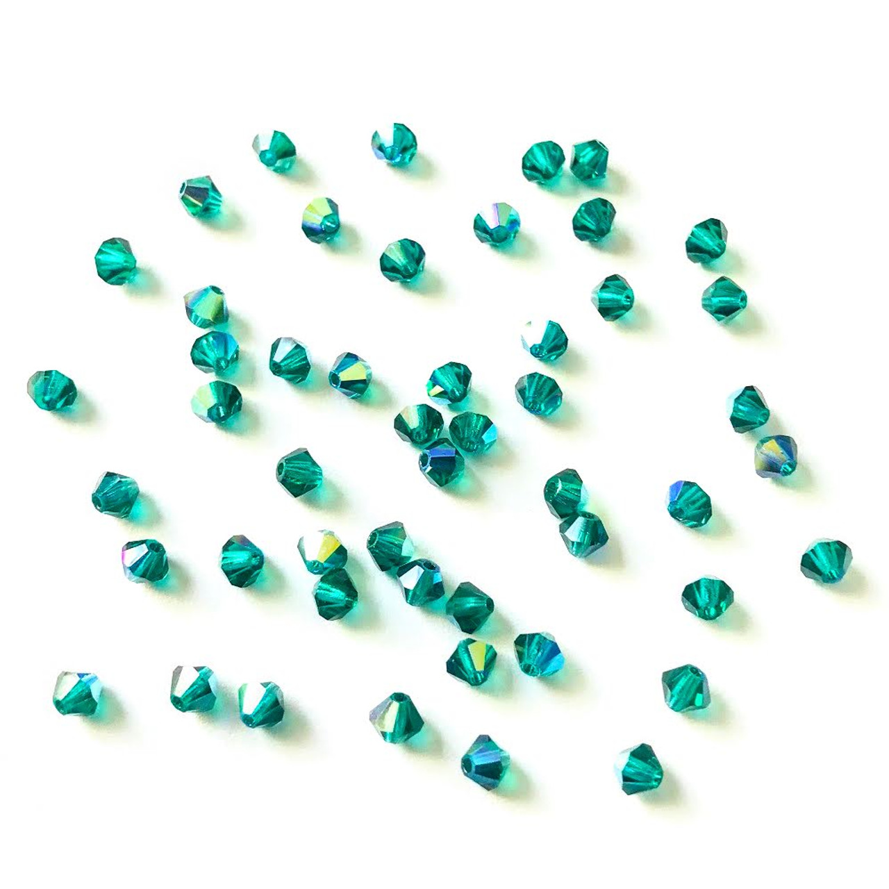Preciosa Bicone Beads Coating Colour