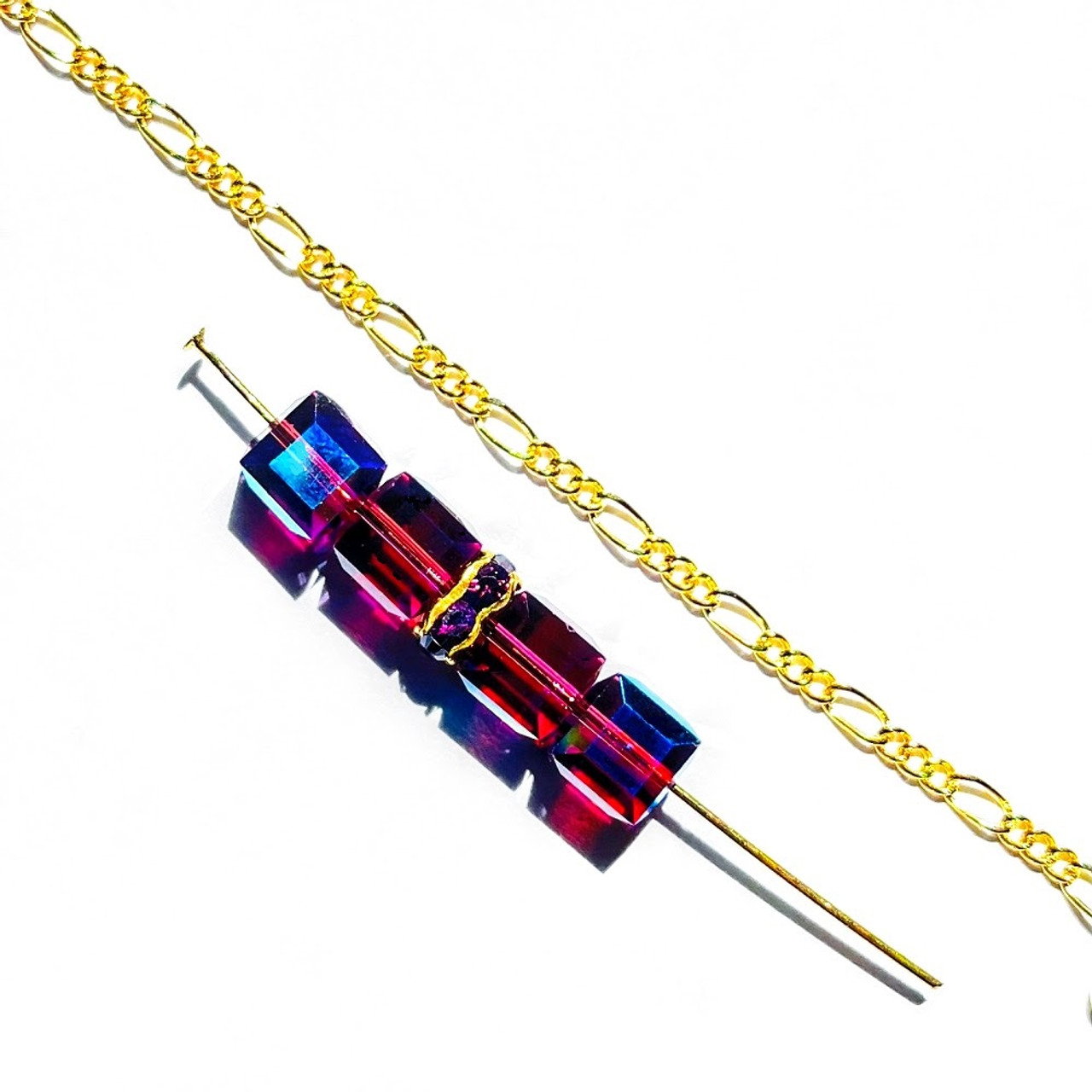 Buy Swarovski Crystal Cube Bracelet Kit ~ Featuring Silk AB