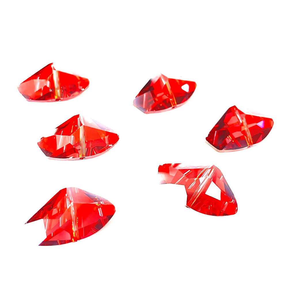 Swarovski 5556 15mm Crystal Red Magma Bead | Rainbows Of Light