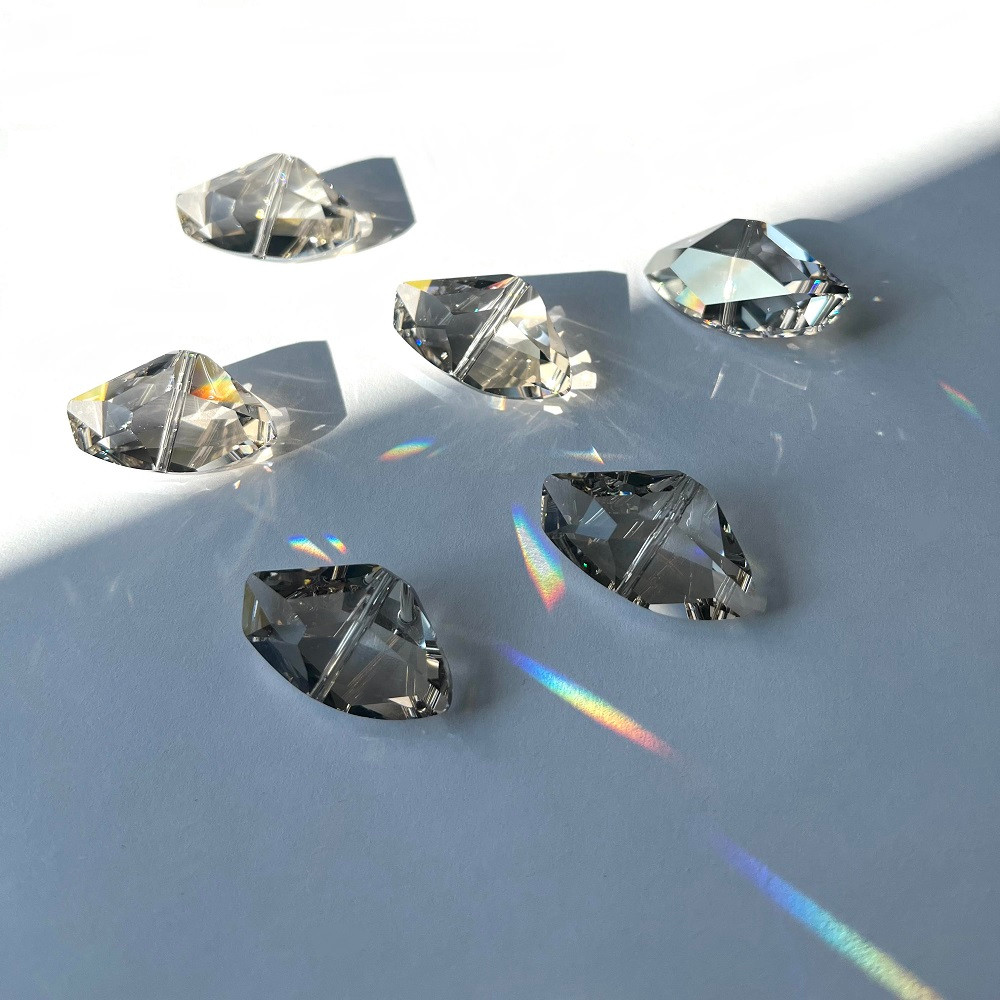 Swarovski 5556 15mm Crystal Silver Shade Bead | Rainbows Of Light