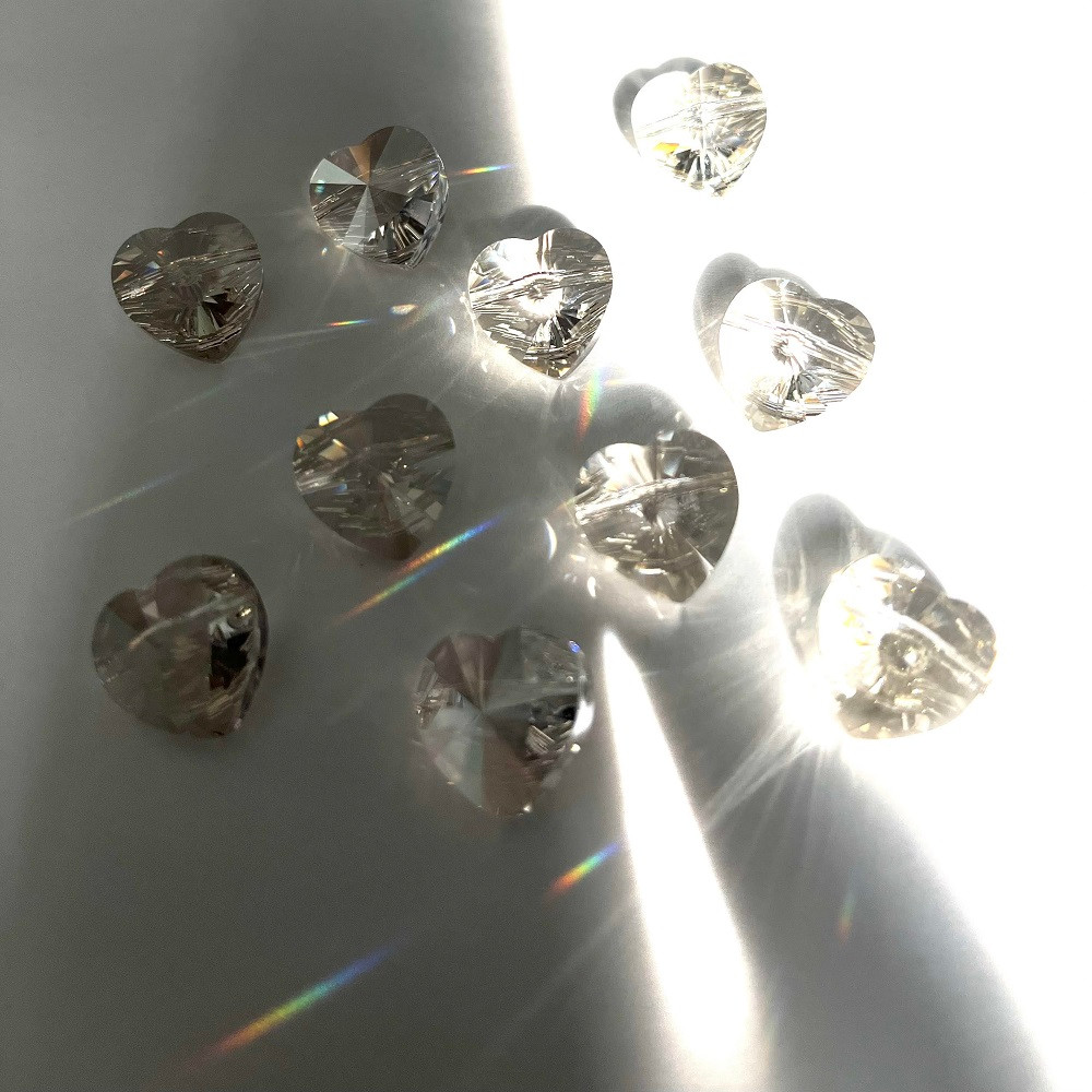 Swarovski 5742 14mm Crystal Silver Shade Bead | Rainbows Of Light