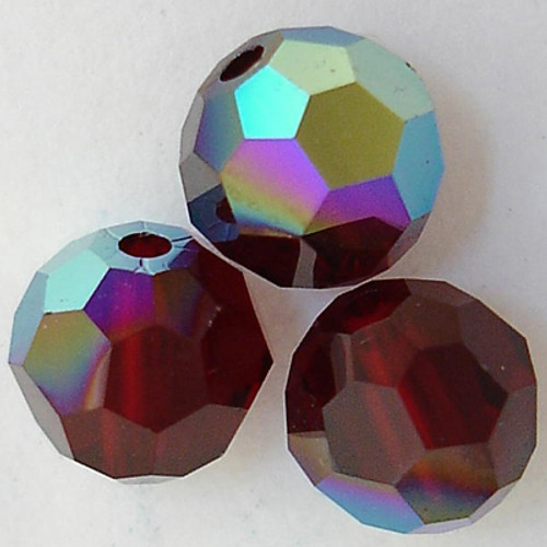 Swarovski 5000 3mm Round Beads Garnet AB  (720 pieces)