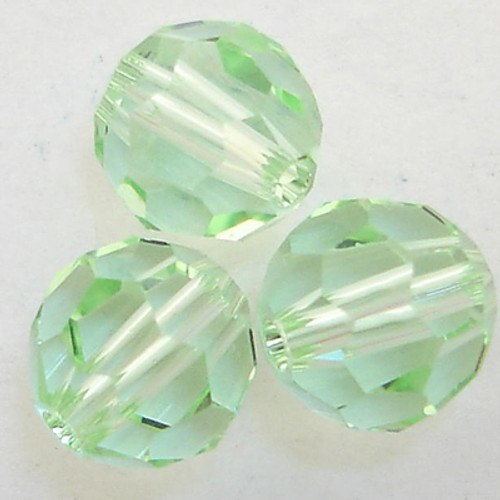 Swarovski 5000 6mm Round Beads Chrysolite  (36 pieces)