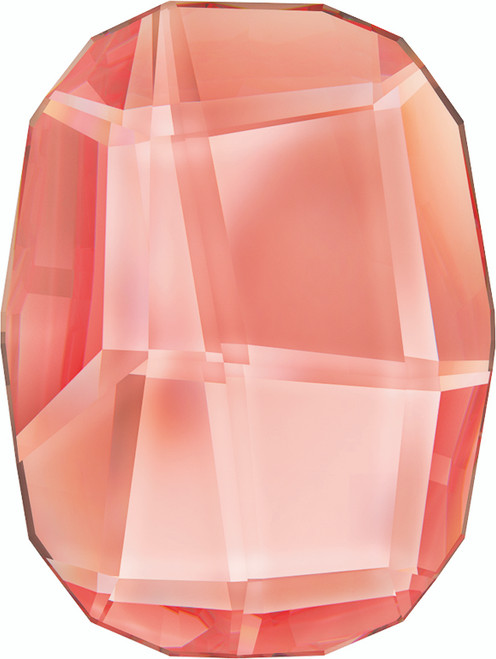 Swarovski 2585 8mm Graphic Flatback Rose Peach (288 pieces)