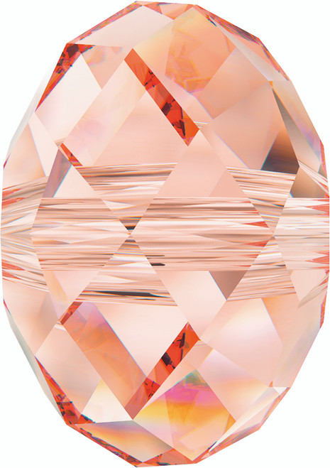 Swarovski 5040 6mm Rondelle Beads Rose Peach  (360 pieces)