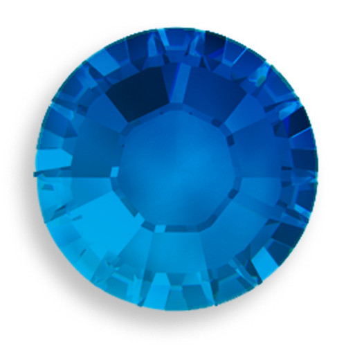 Swarovski 1028 10pp Xilion Round Stone Capri Blue