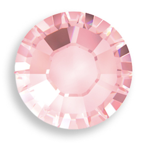 Swarovski 1028 12pp Xilion Round Stone Light Rose