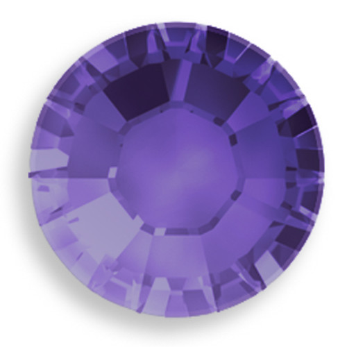Swarovski 1028 13pp Xilion Round Stone Purple Velvet