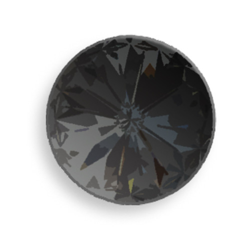 Swarovski 1122 24ss Rivoli Round Stone Jet