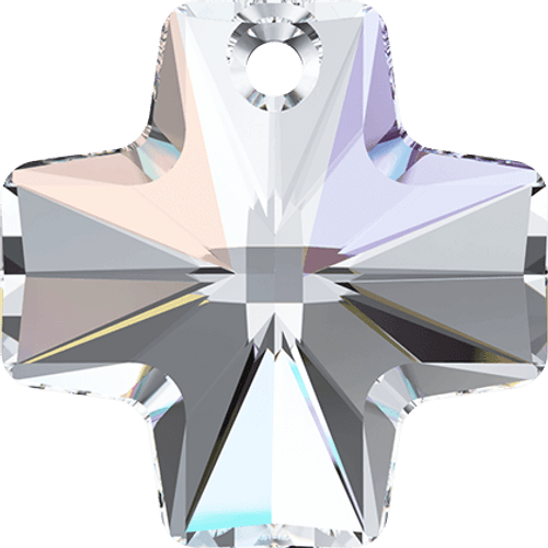 Swarovski 6866 20mm Equal Cross Pendant Crystal AB (72  pieces)