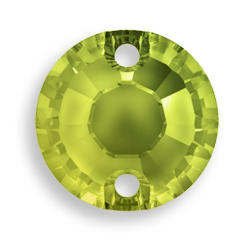 Swarovski 3204 10mm Xilion Sew On Olivine