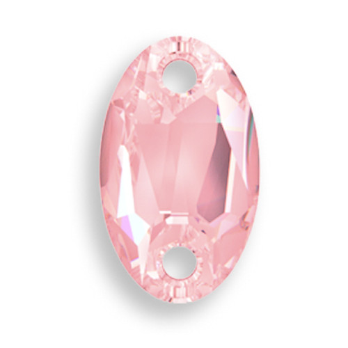 Swarovski 3231 28mm Oval Sew On x17 Light Rose