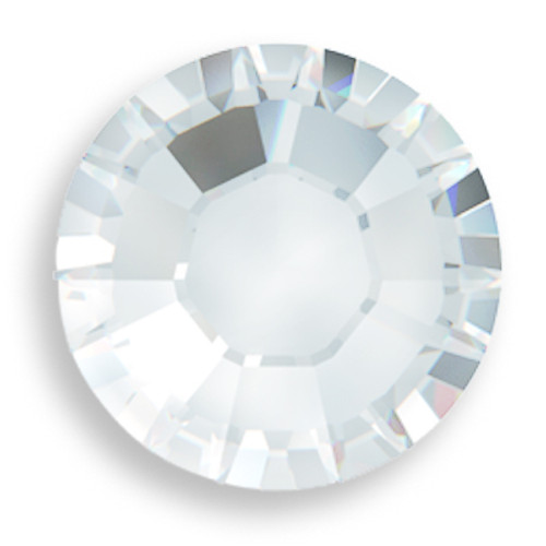 Swarovski 2028 10ss(~2.75mm) Xilion Flatback Crystal Moonlight   Hot Fix