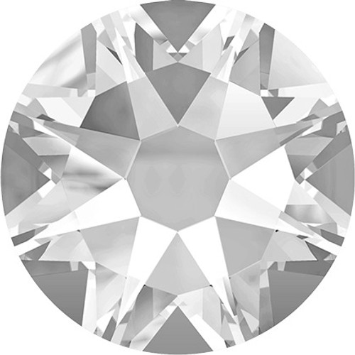 Swarovski 2028 5ss(~1.75mm) Xilion Flatback Crystal    Hot Fix