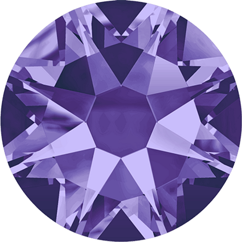 Swarovski 2058 7ss(~2.25mm) Xilion Flatback Tanzanite