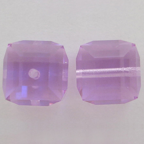 Swarovski 5601 8mm Cube Beads Violet
