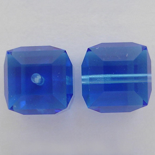 Swarovski 5601 4mm Cube Beads Sapphire