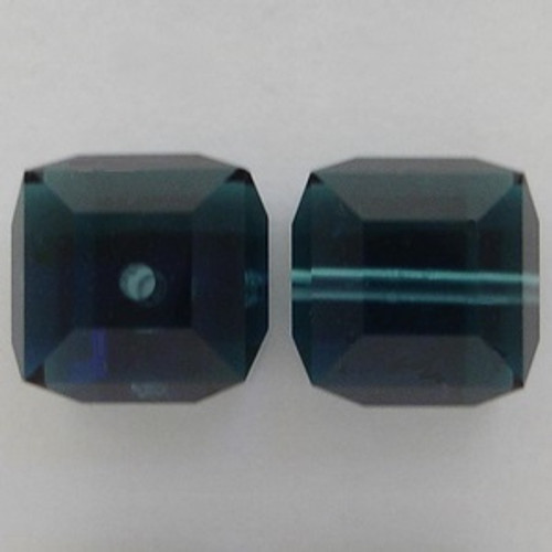 Swarovski 5601 8mm Cube Beads Montana