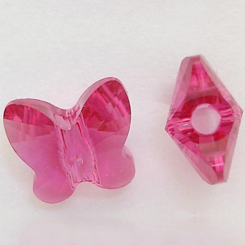 6mm Swarovski Crystal 5754 Butterfly Beads