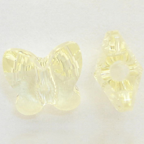 Swarovski 5754 8mm Butterfly Beads Jonquil