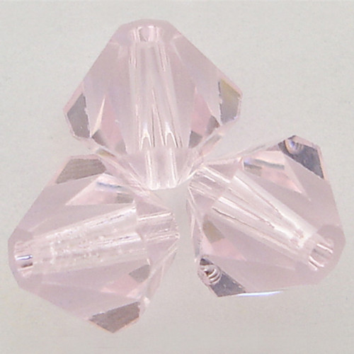 Swarovski 5328 6mm Xilion Bicone Beads Rosaline