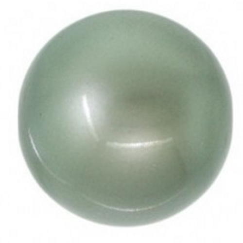 Swarovski 5810 10mm Round Pearls Powdered Green