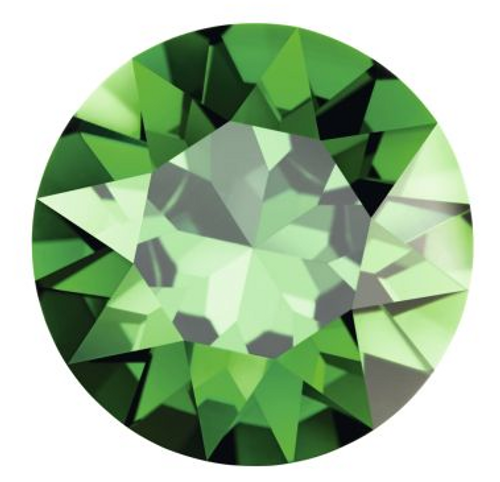 Swarovski 2204 14mm Pure Leaf Flatback Dark Moss Green Hot Fix  ( 108 pieces)