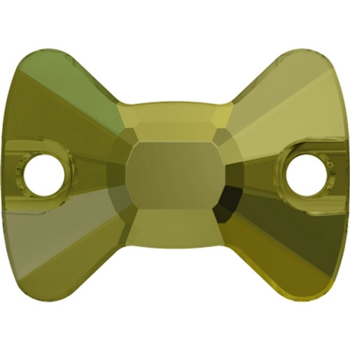 Swarovski 3258 12mm Bow Tie Sew On Stones Crystal Iridescent Green (96 pieces)