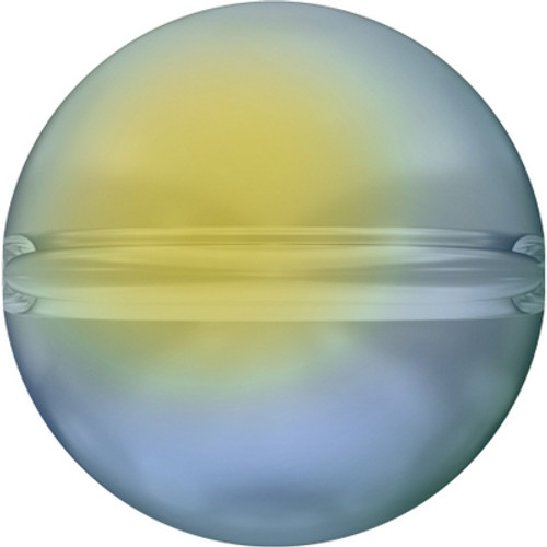 Swarovski 50284 10mm Crystal Globe Beads Crystal Iridescent Green (72 pieces)