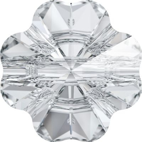 Swarovski 3011 14mm Clover Button Crystal AB