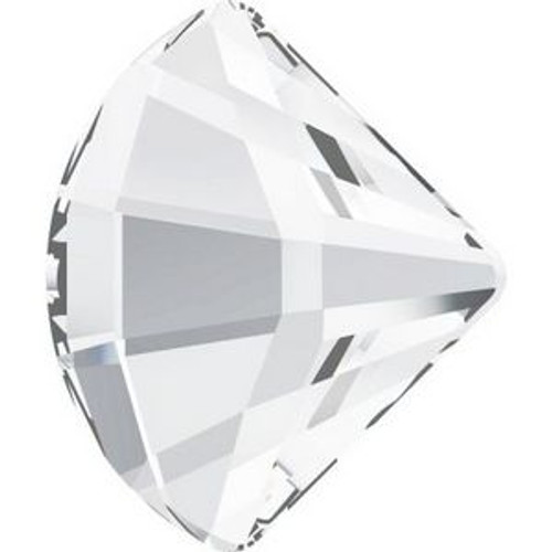 Swarovski 2714 10mm Fan Flatback Crystal Hot Fix