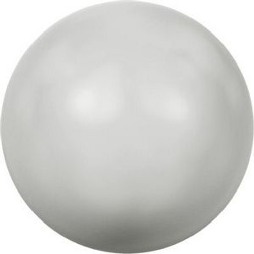 Swarovski 5811 10mm Large Hole Pearls Pastel Grey Pearl