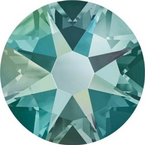 Swarovski Crystal Flatback Black Diamond Shimmer Effect
