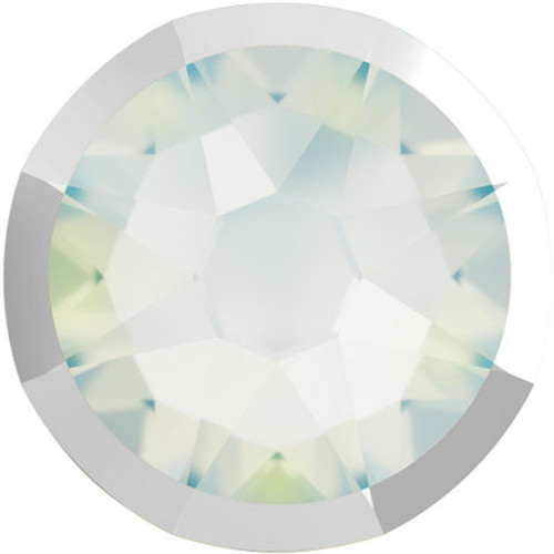 Swarovski 2088 20ss (~4.7mm)  Flatback White Opal Light Chromez