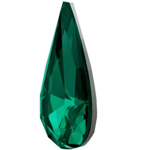 Swarovski 4322 22mm Teardrop Fancy Stones Emerald  Fancy Stones