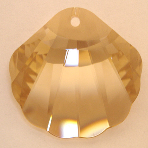 Buy Swarovski 6723 40mm Shell Pendant Crystal Golden Shadow (1  piece)