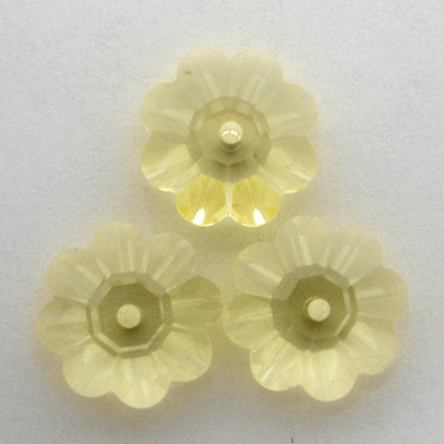 Swarovski 3700 10mm Marguerite Beads Jonquil