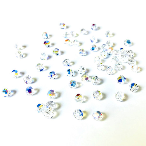 Buy Swarovski 5000 3mm Round Beads Crystal AB  (72 pieces)