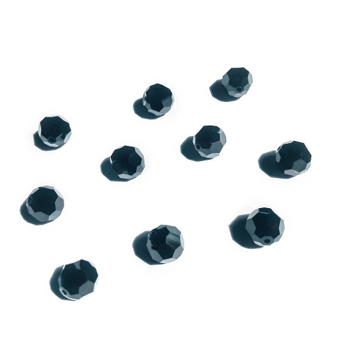 Buy Swarovski 5000 4mm Round Beads Jet  (72 pieces)