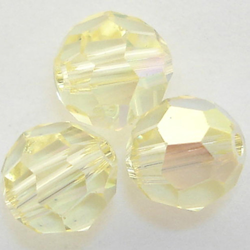 Buy Swarovski 5000 5mm Round Beads Jonquil AB  (36 pieces)