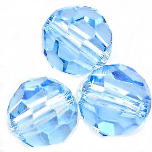 Buy Swarovski 5000 5mm Round Beads Light Sapphire  (36 pieces)