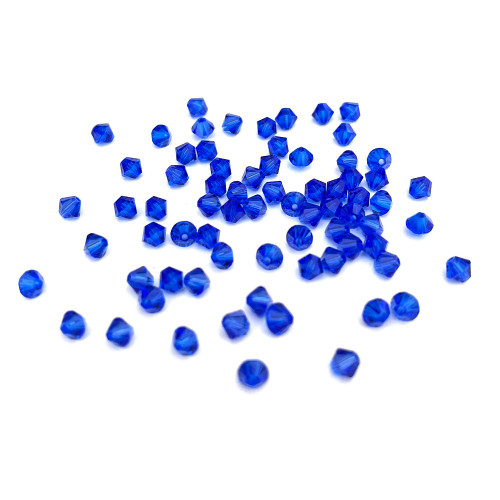 Buy Swarovski 5328 4mm Xilion Bicone Beads Majestic Blue   (72 pieces)