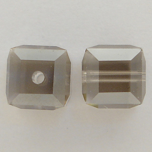 Swarovski 5601 6mm Cube Beads Crystal Satin