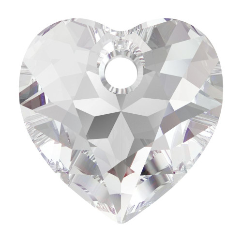 Swarovski 6432 14.5mm Heart Cut Pendants Crystal