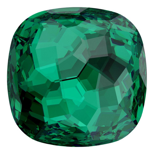 Swarovski 4483 12mm Fantasy Cushion Cut Fancy Stones Emerald