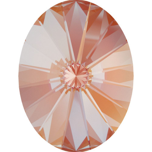 Swarovski 4122 14mm Oval Rivoli Fancy Stones Crystal Orange Glow Delite